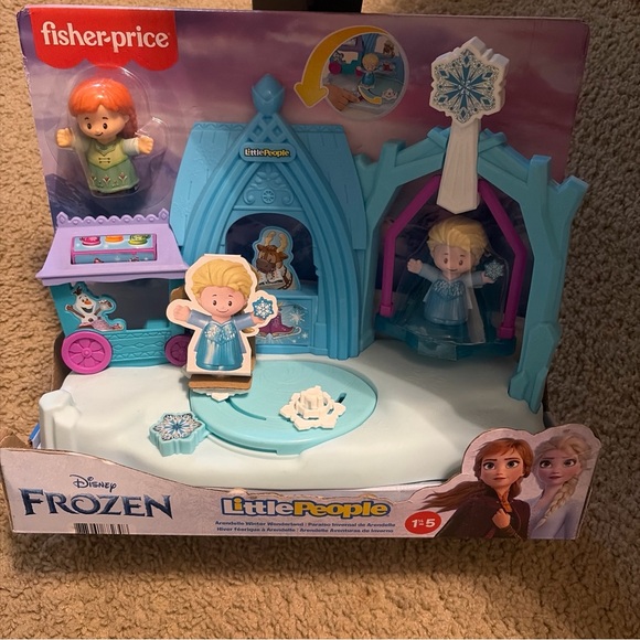 Fisher-Price Frozen Little People Playset - Blue and White